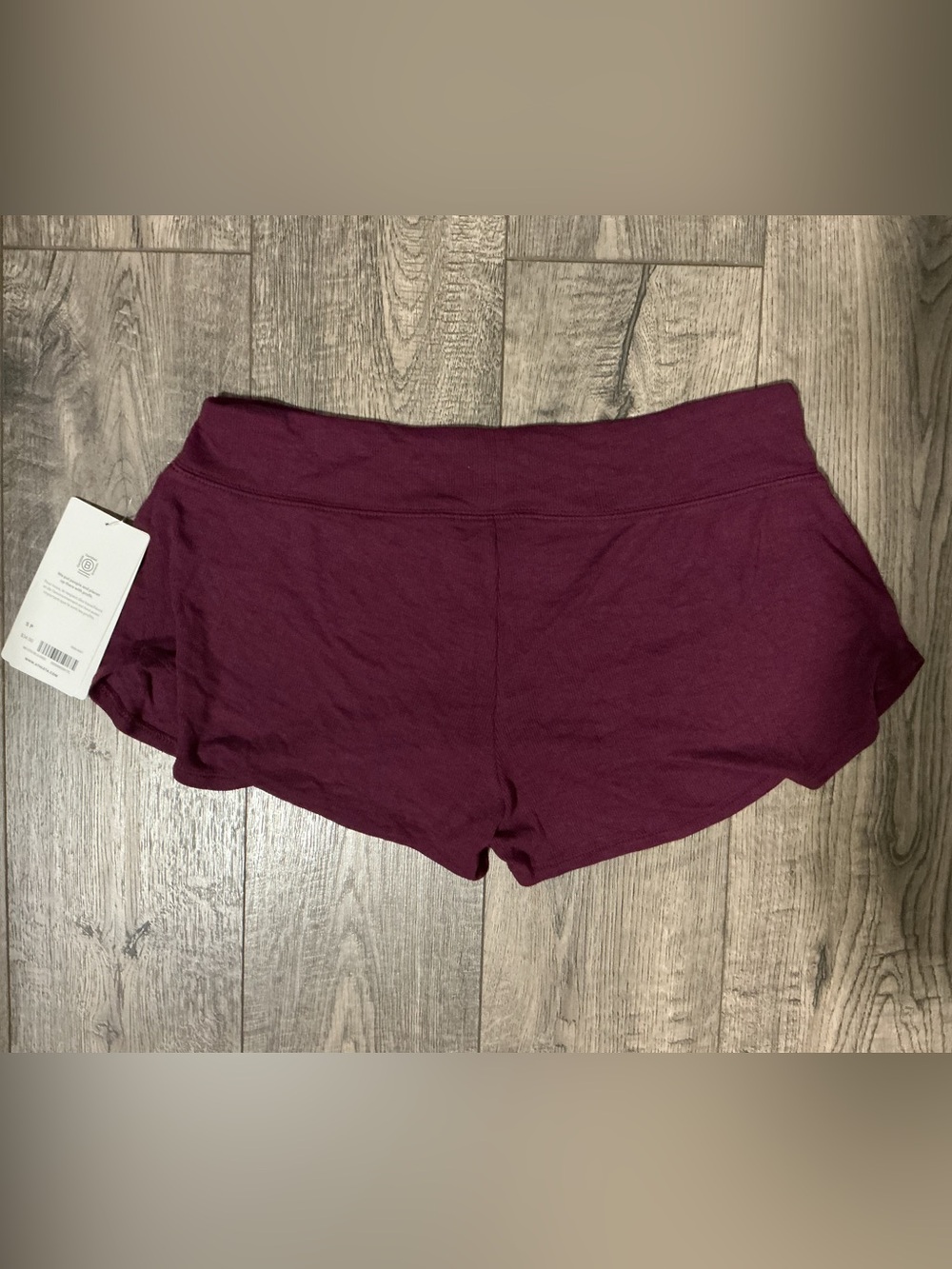 New Athleta Small Women's Maroon Lounge Shorts - Comfortable Everyday Wear NWT